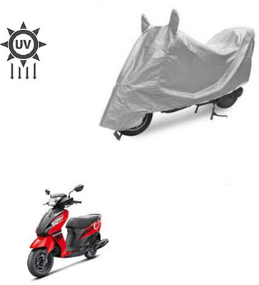 Atulit enterprises Two Wheeler Cover for Suzuki(Let's, Silver)