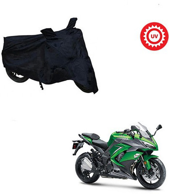 saanvi Two Wheeler Cover for Kawasaki(Ninja 1000, Silver)