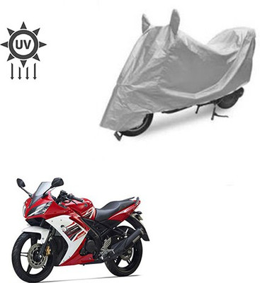 Atulit enterprises Two Wheeler Cover for Yamaha(R15 s, Silver)