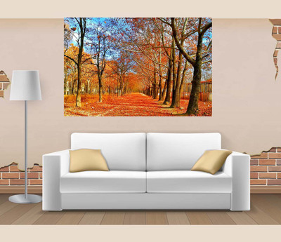 BPDESIGNSOLUTION Decorative Multicolor Wallpaper(92 cm x 60 cm)