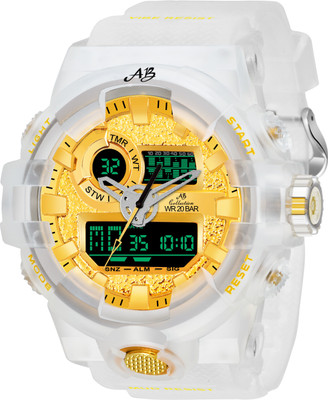 AB Collection AB-1802 Scratch & Shock Resistant Multifunctional Analog Watch  - For Men