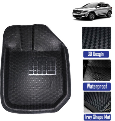 RKPSP PVC 5D Mat For  Kia Seltos(Black)