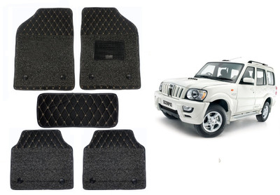 RKPSP Leatherite 7D Mat For  Mahindra Scorpio(Black)
