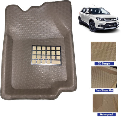 RKPSP PVC 5D Mat For  Maruti Suzuki Vitara Brezza(Beige)
