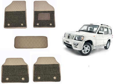 RKPSP Leatherite 7D Mat For  Mahindra Scorpio(Beige)