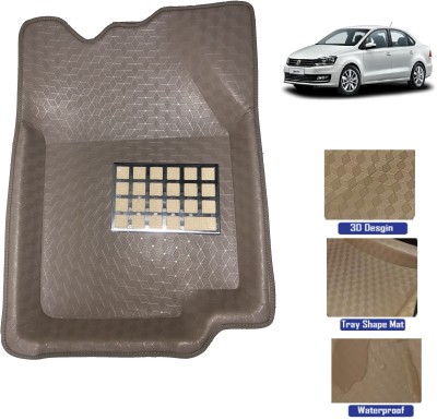 RKPSP PVC 5D Mat For  Volkswagen Vento(Beige)