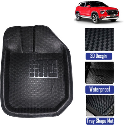 RKPSP PVC 5D Mat For  Hyundai Creta(Black)