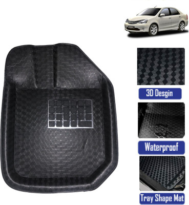 RKPSP PVC 5D Mat For  Toyota Etios(Black)