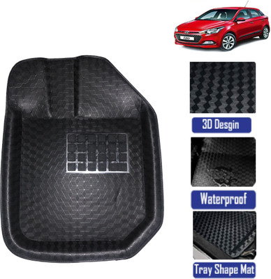 RKPSP PVC 5D Mat For  Hyundai i20(Black)