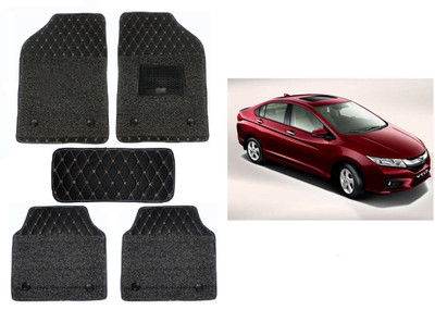 RKPSP Leatherite 7D Mat For  Honda City(Black)