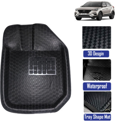 RKPSP PVC 5D Mat For  Hyundai Creta(Black)