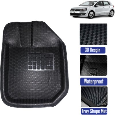 RKPSP PVC 5D Mat For  Volkswagen Polo(Black)