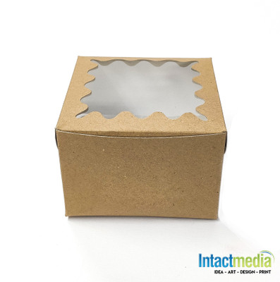 Intact Media Corrugated Cardboard Packaging Box(Pack of 10 Gold)