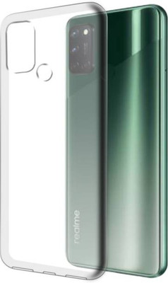 King Maker Back Cover for Realme 7i(Transparent, Dual Protection, Silicon, Pack of: 1)