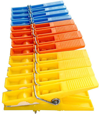 SBTs Plastic Cloth Clips(Multicolor Pack of 24)