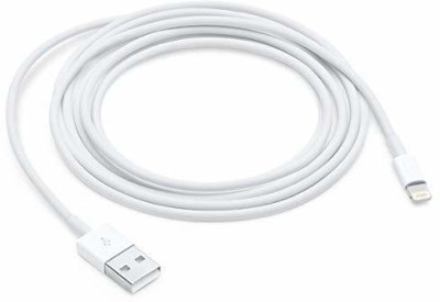 Brand Affaiars Lightning Cable 2 A 1 m Fast Charging USB Cable Compatible for iphone(Compatible with Fast Charging USB Cable Compatible for iphone, White, One Cable)