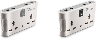 Syska SSK-MPS-0401 6 A Three Pin Socket