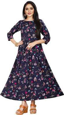 Qena Anarkali Gown(Pink)