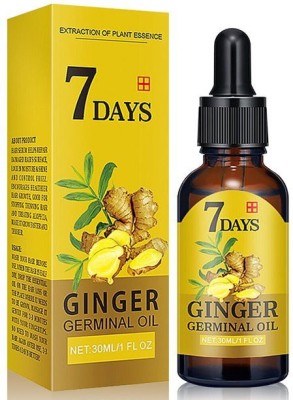 7 Days Premium Natural Hair Loss Treatment Ginger Germinal Serum Essence Oil Hair Oil (30 ml) Hair Oil(30 ml)