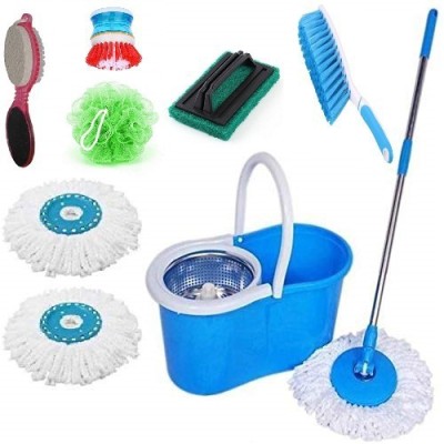 JSN House hold using cleaning bucket mop set combo Mop