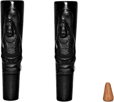 Blossoms Store Earthenware Outside Fitting Hookah Mouth Tip(Brown, Pack of 2)