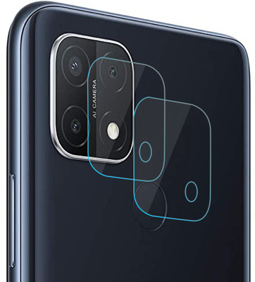 FCS Back Camera Lens Glass Protector for Oppo A15(Pack of: 5)