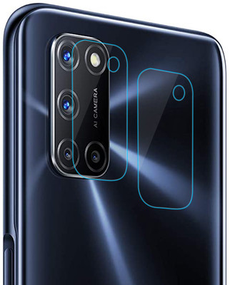 FCS Back Camera Lens Glass Protector for OPPO A52(Pack of: 5)