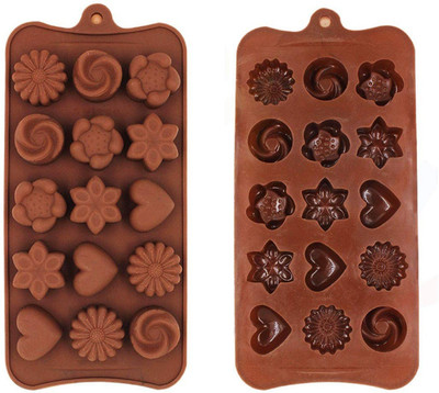 TruClick Silicone Chocolate Mould 15(Pack of 1)
