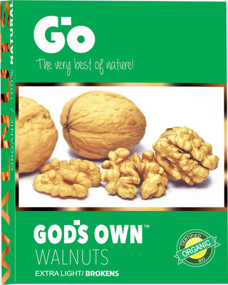 Go Organic Extra Light Broken Walnuts Walnuts(1 x 250 g)