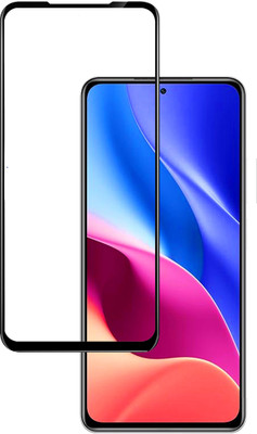 HUPSHY Edge To Edge Tempered Glass for POCO F3(Pack of 1)