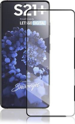 kentop Edge To Edge Tempered Glass for SAMSUNG GALAXY S21 PLUS 5G + SAMSUNG GALAXY S20 PLUS(Pack of 1)