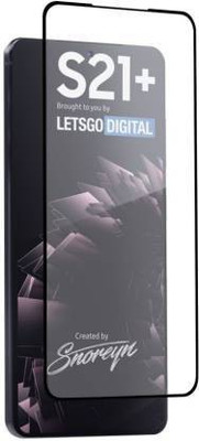 kentop Edge To Edge Tempered Glass for SAMSUNG GALAXY S21 PLUS 5G + SAMSUNG GALAXY S20 PLUS(Pack of 1)