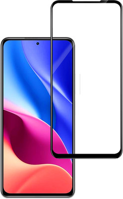 HUPSHY Edge To Edge Tempered Glass for POCO F3(Pack of 1)