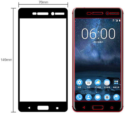 NaturalBuy Tempered Glass Guard for Nokia 6(Pack of 1)