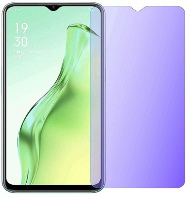 NIMMIKA ENTERPRISES Tempered Glass Guard for oppo a16k anti blue tempered glass(Pack of 1)