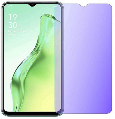 NIMMIKA ENTERPRISES Tempered Glass Guard for poco c31 anti blue tempered glass(Pack of 1)
