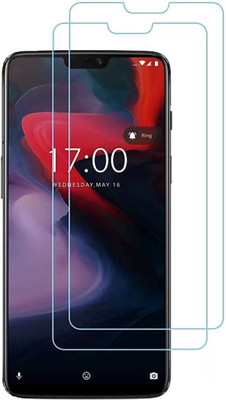 VYOMA Tempered Glass Guard for OnePlus 6(Pack of 2)