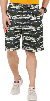 AD & AV Printed Men Multicolor Regular Shorts