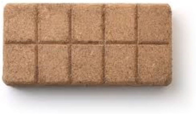 Haritkarni Cocopeat 1 kg Salt Removed Quality - Best Potting Soil Mix with nutrients for Plants Potting Mixture(1 kg, Cake)