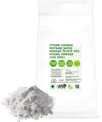Nutrixia food Fitkari Churna Phitkari Safed Powder फ़ितकारी सफेद Fitkari Powder(100 g)