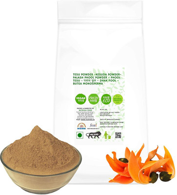 Nutrixia food Tesu Powder -Kesuda Powder- Palash Phool Powder - Phool Tesu - पलाश फूल - Dhak Fool - Butea Monosperma(100 g)