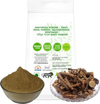 Nutrixia food Dantimool Powder - Danti Mool Powder- Baliospermum Montanum दंतीमूल पाउडर Danti Powder(50 g)