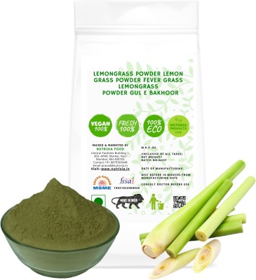 Nutrixia food Lemongrass Powder LEMON GRASS Powder FEVER GRASS LEMONGRASS Powder GUL E BAKHOOR(100 g)