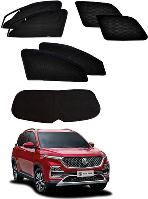 AuTO ADDiCT Side Window, Rear Window Sun Shade(Black)