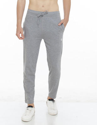 Barry and Clark Solid Men Grey Track Pants