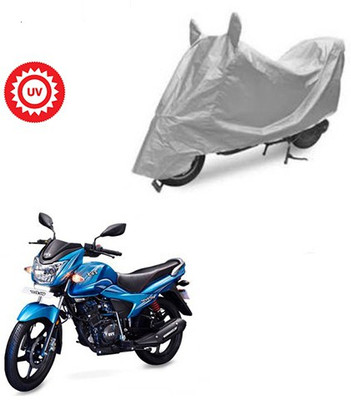 Atulit enterprises Two Wheeler Cover for TVS(Victor New, Silver)
