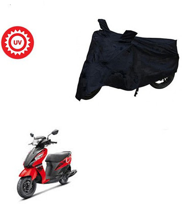 Atulit enterprises Two Wheeler Cover for Suzuki(Let's, Black)
