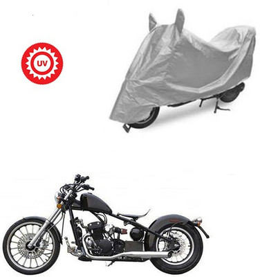 Atulit enterprises Two Wheeler Cover for Harley Davidson(Bobber 350, Silver)