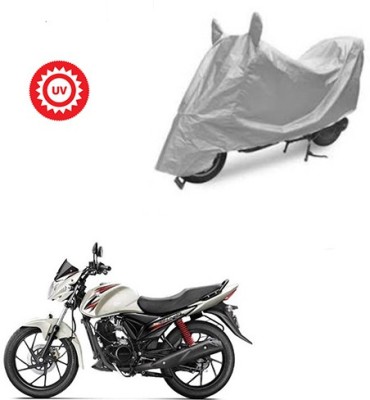 Atulit enterprises Two Wheeler Cover for Suzuki(Sling Shot Plus, Silver)