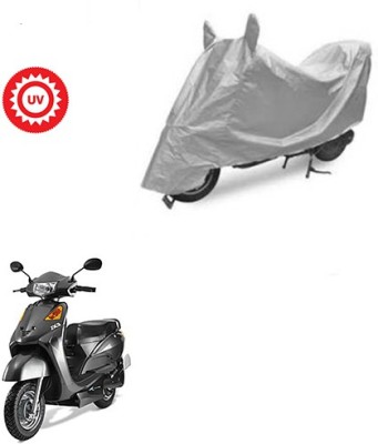 Atulit enterprises Two Wheeler Cover for Indus(Yo Spark, Silver)